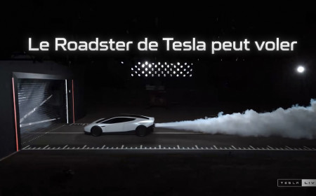 Le Roadster de Tesla peut voler
