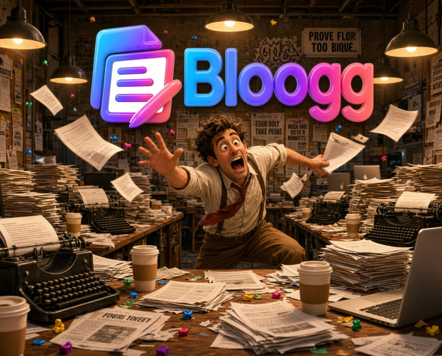 Bloogg, c’est une rédaction, pas un mur de liens