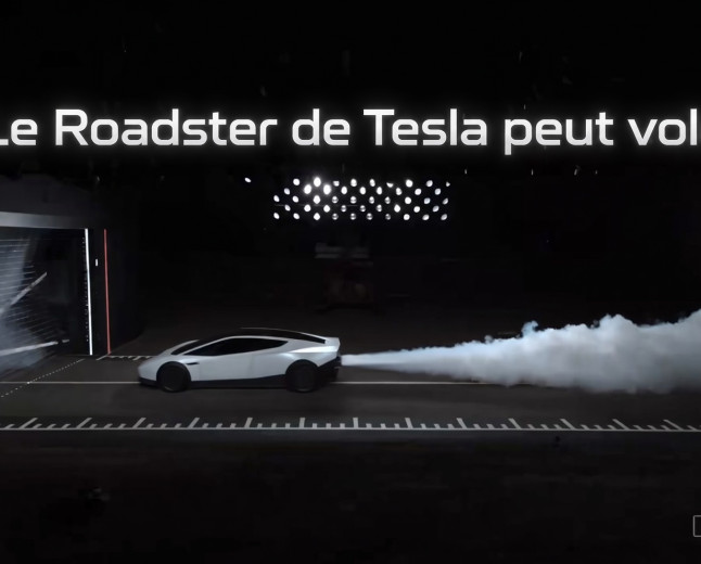 Le Roadster de Tesla peut voler