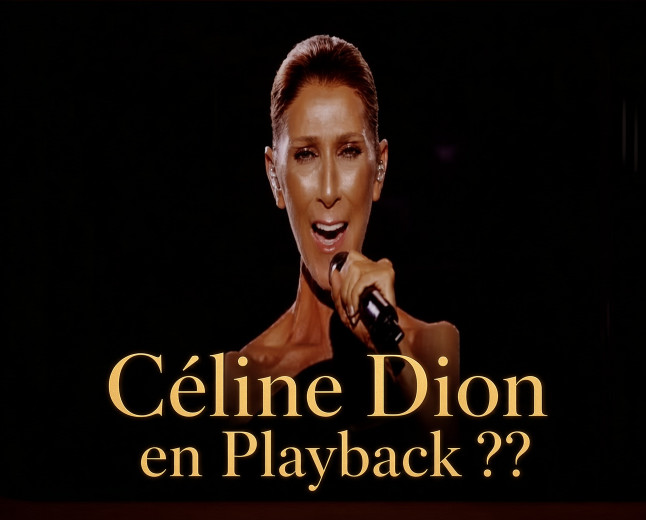 Céline Dion en Playback ??