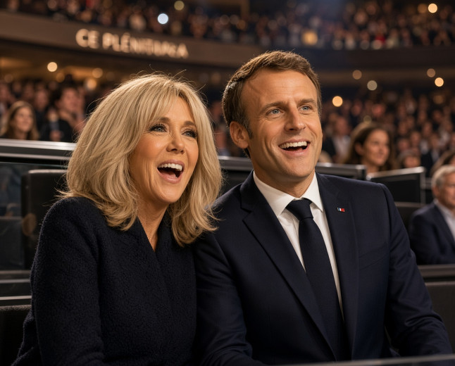 Pendant que la France brûlait, Macron et Brigitte chantaient avec Céline Dion : récit d’un samedi de chaos et de contrastes