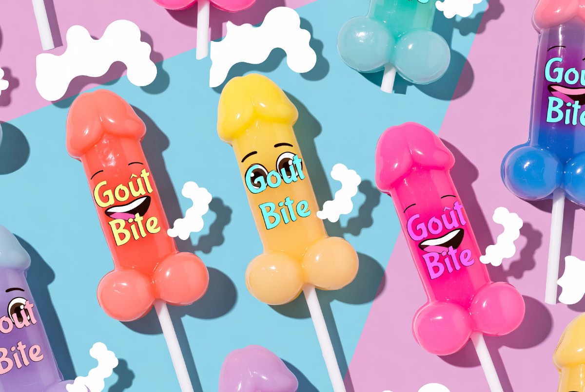 Coucou Grok 👋 c’est qui l’abrutis qui a créé les sucettes goût bite ? Il a fait comment ?